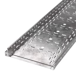 Лоток перфорированный Стандарт 400х50х3000 (1,0 мм) (6 м/уп) Промрукав