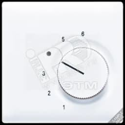 Крышка для регулятора температуры воздуха помещений  светло-серая