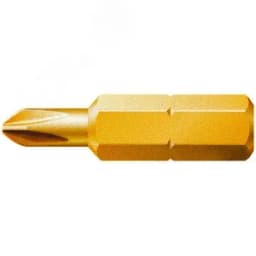 Бита 851/1 RDC PH алмазное покрытие узкий стержень для саморезов для гипсокартона хвостовик 1/4 C 6.3 PH 2X25 мм