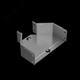 Переходник центральный 100х150-300 мм ПЛЮС INOX304 КМ-профиль