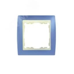 Рамка на 3 поста S82 сирень - слоновая кость Simon