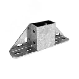 Опора №5, для СТРАТ профиля 82х41 мм, толщ. 5,0 мм, гальван. цинк OSTEC