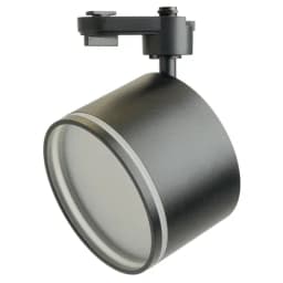 Светильник Feron AL127 трековый однофазный на шинопровод под лампу GX70 черный 48781