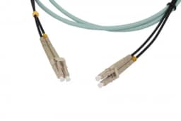 Патч-корд волоконно-оптический (шнур) MM 50/125(OM3) Hyperline FC-AWS1/D-503-LC/PR-LC/PR-H-1M-LSZH-AQ