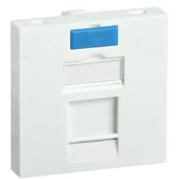 Вставка 45х45мм для 1 модуля Keystone Jack с маркером ITK