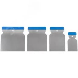 Шпатели металлические, набор 4 шт., Япончик 50/80/100/120 мм