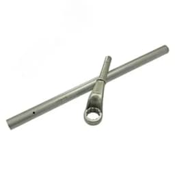 Ключ накидной односторонний 60 усиленный с рукояткой Hortz