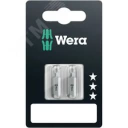 Бита 867/1 Z TORX SB вязкая твердость хвостовик 1/4 C 6.3 TX 25X25 мм 2 шт с держателем-еврослот