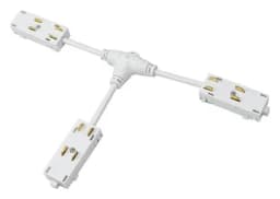 Токопровод Tобразный центральный Denkirs SMART UNI TR2115WH