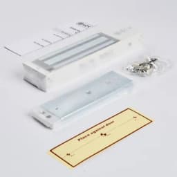 Электромагнитный замок (сила удержания 350 кг), с двумя встроенными датчиками, цвет белый, RAL9016(белый) RL-EM350-LSW R-Lock