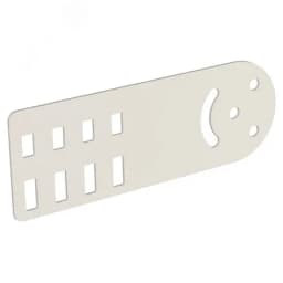 Пластина шарнирная h=80мм RAL 9016 IEK