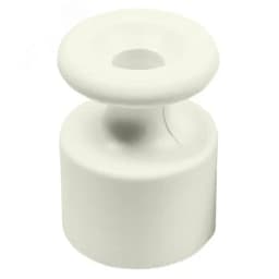 Изолятор для наружного монтажа RF, пластик слоновая кость (100 шт/уп)