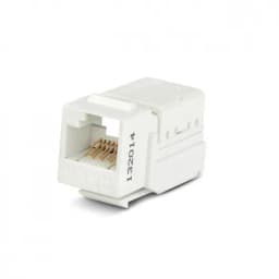 Вставка RJ-458P8C Hyperline KJNE-8P8C-C6-90-WH