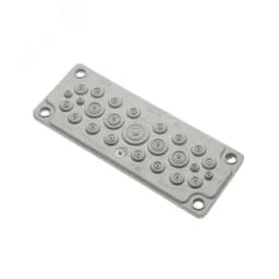 Кабельный ввод мембранный 25 отверстий d=5-26 мм IP65 серый Промрукав