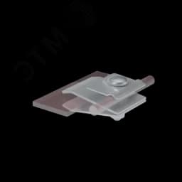 Фальцевый держатель H60 мм для прутка D 5-10 мм