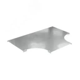 Крышка на ответвитель DPT Т-образный горизонтальный 400, в комплекте с крепежными элементами и соединительными пластинами,необходимыми для монтажа, горячеоцинкованная