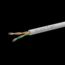 LAN Кабель SUPRLAN Median UTP 5e 2x2xAWG24 Cu PVC In. 500м (RUS), Коробка(500м) (01-0225-4)