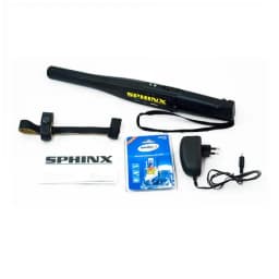 Сфинкс ВМ-612 ПРО металлодетектор ручной досмотровый, звуковая и вибросигнализация, в комплекте АКБ, зарядное устройство и крепление на ремень