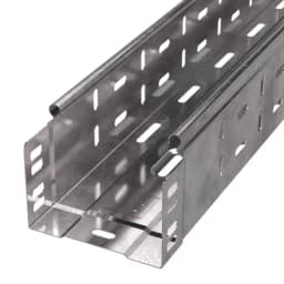 Лоток перфорированный Стандарт 100х80х3000 (1,0 мм) (6 м/уп) Промрукав