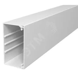 Кабельный канал WDK 60x110x2000 мм (ПВХ кремовый)