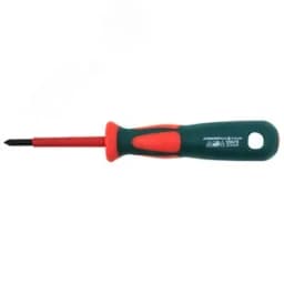 Отвертка стержневая крестовая диэлектрическая, PH0х60 мм