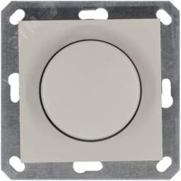 Диммер LED с накладкой 30-400W, 1gang 2way, цвет Тауп