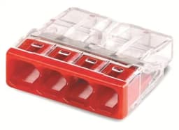 Клемма строительно-монтажная СМК 2273-204 EU2.5 414 4-проводная прозр. (блист.5шт) TOKOV ELECTRIC TKE-EU2.5-414/BL5