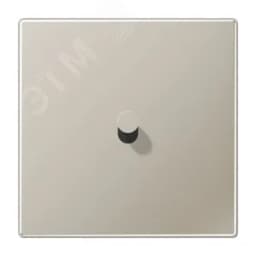 Плата центральная 1 пост, 1 тумблер, конус, металлическое исполнение, нержавеющая сталь, серия LS