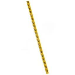 Маркировка буква (C) черный/желтый Duplix (600шт) Legrand Euro