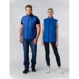 Жилет утепленный Офис (тк.Дюспо), васильковый, р. 40-42