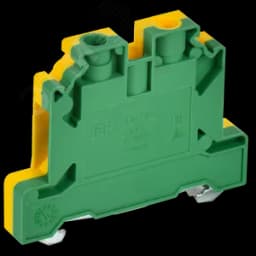 Колодка клеммная CTS-PEN земля 6мм2 желто-зеленая IEK