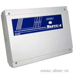 Парус-4П исп. 2" - блок резервного питания в пластиковом корпусе