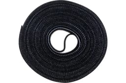 Лента липучка в рулоне Hyperline WASNR-5x16-BK (Черная)