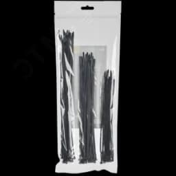 Набор хомутов 3,6х200, 3,6х250, 3,6х300 чер. (75шт/упак)