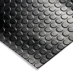 Покрытие резиновое "Монетка" 1,2х10м черный