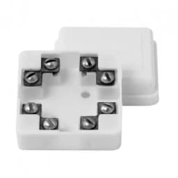 Коробка квадратная на защелке на 4 пары проводов Элтех-сервис КС-4У