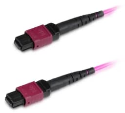 Патч-корд волоконно-оптический MPO (мама)-MPO (мама) Hyperline FHD-MC3-504-MPOF12/PS-MPOF12/PS-A-5M-LSZH-MG