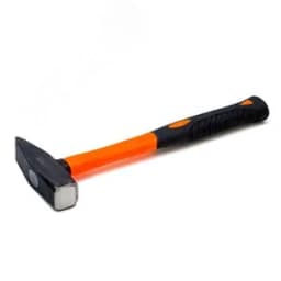 Молоток слесарный 1 кг квадратный боек фибергласовая рукоятка