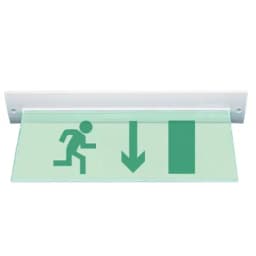 Табло Элтех-сервис М-220-РИП-УЛЬТРА Человек вправо стрелка вниз в дверь (потолочн. креп.)