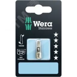 Бита 3855/1 TS PZ SB нержавеющая сталь хвостовик 1/4 C 6.3 PZ 1X25 мм с держателем-еврослот