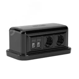 Напольная башенка BUS 12 модулей IP40 черная