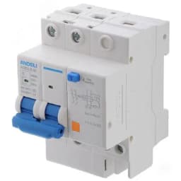 Выключатель автоматический дифференциальный АВДТ 2P 10A 30mA AC х-ка C 6кА ADB3le-32