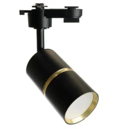 Светильник Feron AL178 трековый однофазный на шинопровод под лампу GU10 черный золото 48703