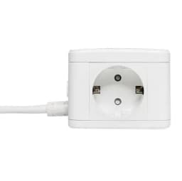 Удлинитель «Куб» 2х1.3м 3USB 2.4А+зарядное устройство 1кв.мм EKF UBA-CUB-3-WC