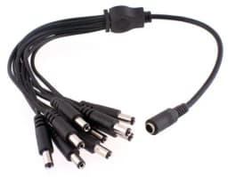 Разветвитель питания на 9 разъемов 2,1*5,5 мм REXANT (14-0317)