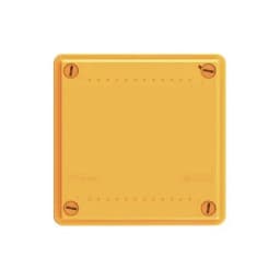 Коробка ответвительная FS 100х100х50мм 4р 450В 6А 4кв.мм с гладкими стенками и клеммн. IP56 пластик. DKC FSB10404