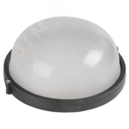 Светильник НПП1301 черный/круг 60Вт IP54 IEK