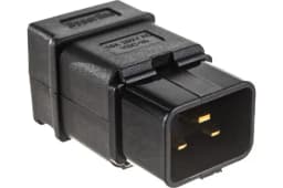 Разъем IEC на кабель, контакты на винтах Hyperline CON-IEC320C20