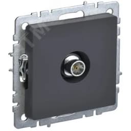 BRITE Розетка TV оконечная РТВ11-0-БрГ графит IEK