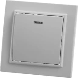 Выключатель 1клавишный c индикаторомSTEKKER PSW10900101 220V 10А серия Эрна белый 39041